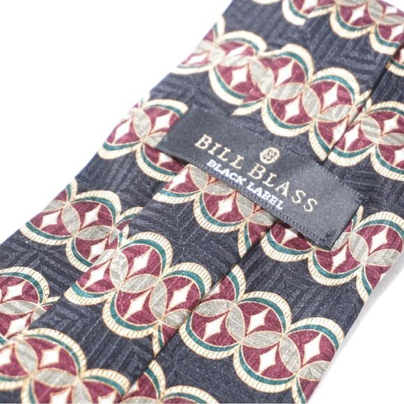 BillāBlassĀ Black Label NWOT Black SilkāTie - Picture 3 of 7
